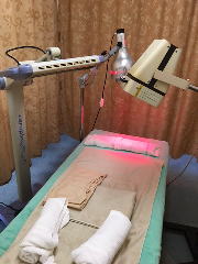 赤外線灯と遠赤外灯